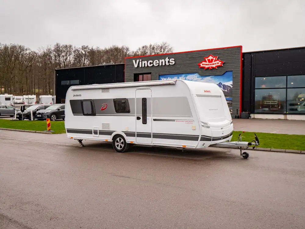 Dethleffs-545 QMK *Barnkammare *Förtält *ALDE-(2019) — Husvagn