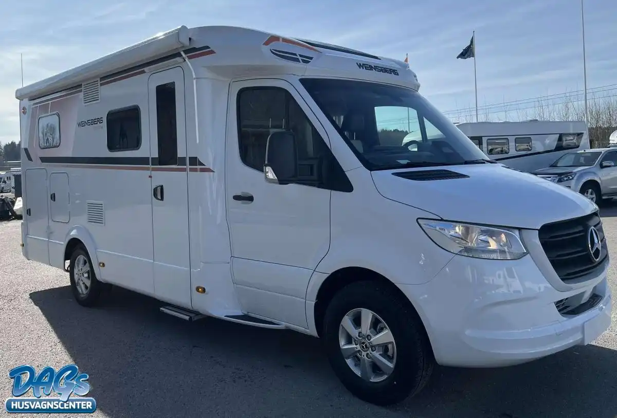 Weinsberg 640 MEG CaraCompact EDITION [PEPPER] -Mercedes — Halvintegrerad