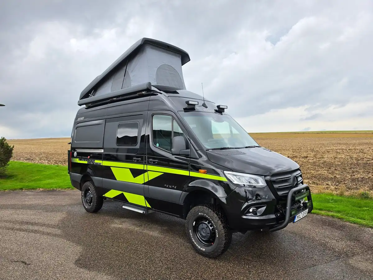 HYMER Grand Canyon S CrossOver — Plåtis