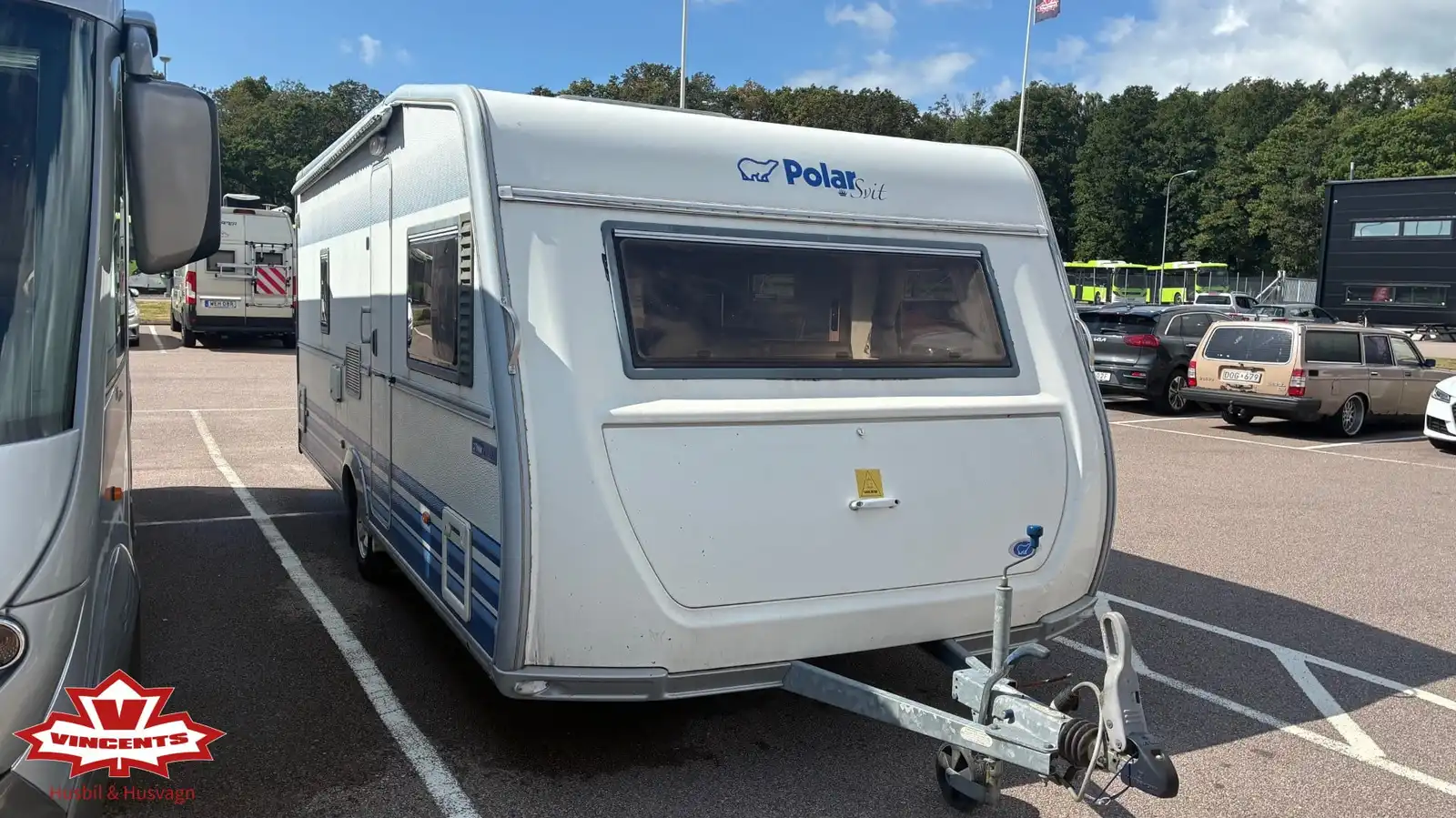 Polar-560 Svit CTV *Franskbädd *ALDE *KOMMANDE-(2012) — Husvagn