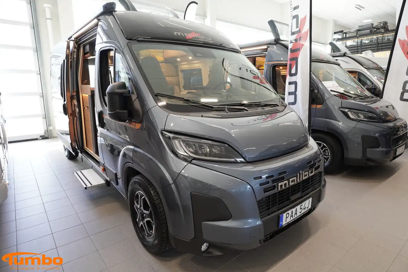 Malibu - Van 640 LE RB first class – two rooms GT skyview - Dieselpanna - 4000kg — Plåtis