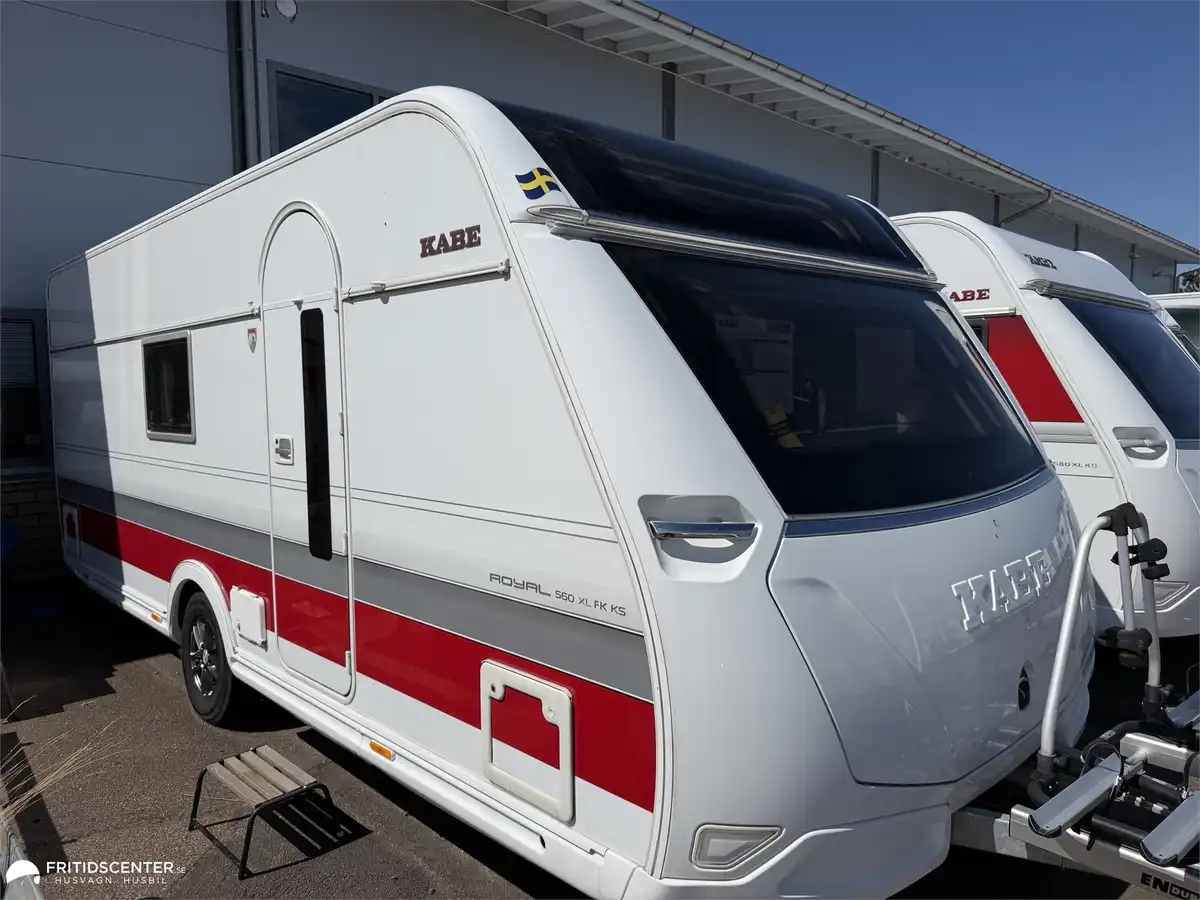 KABE ROYAL 560 XL KS FK — Husvagn