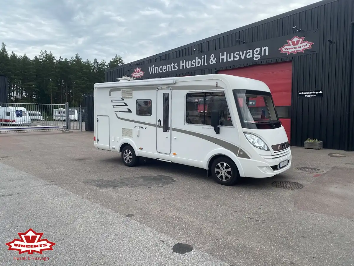 Hymer-Exis EX 504 *Automat *Markis *Solcell-(2012) — Helintegrerad
