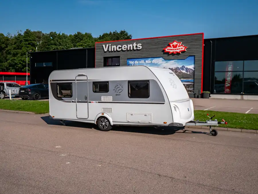 Knaus-SPORT 500 EU *Långbäddar *1300kg-(2016) — Husvagn