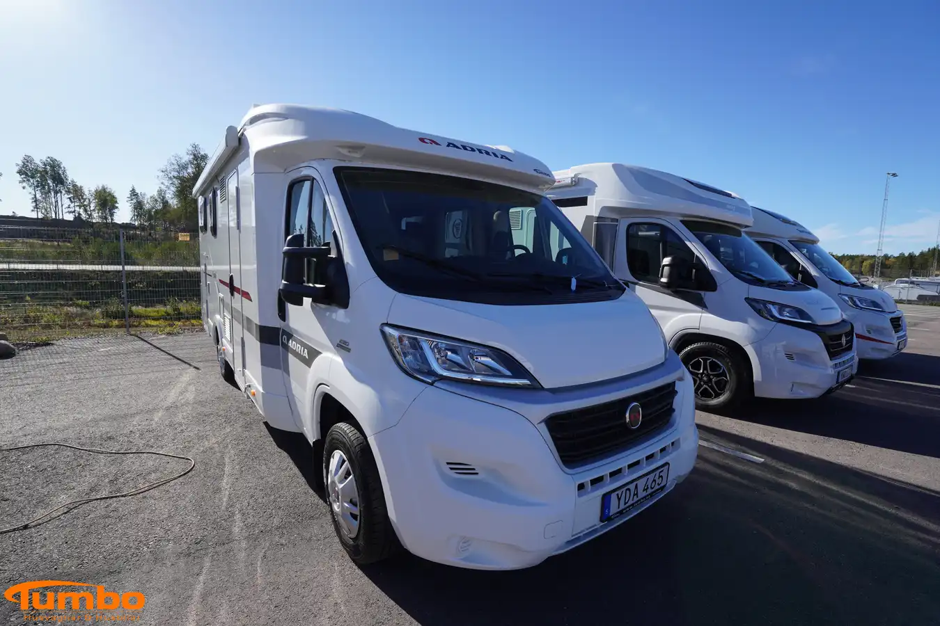 Adria - CORAL S 670SL, AC, Solcell — Halvintegrerad