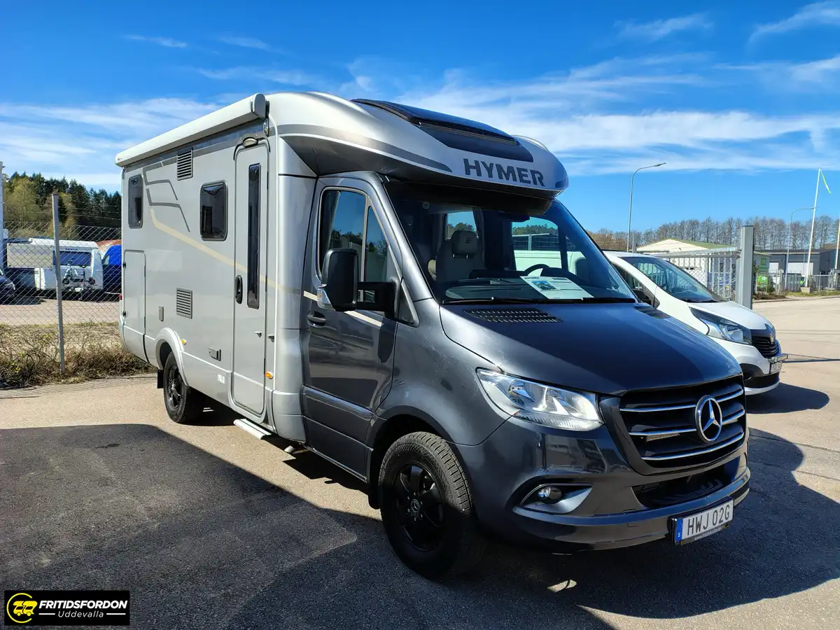 Hymer B 580 MC Hydr.stöd. Litium — Halvintegrerad