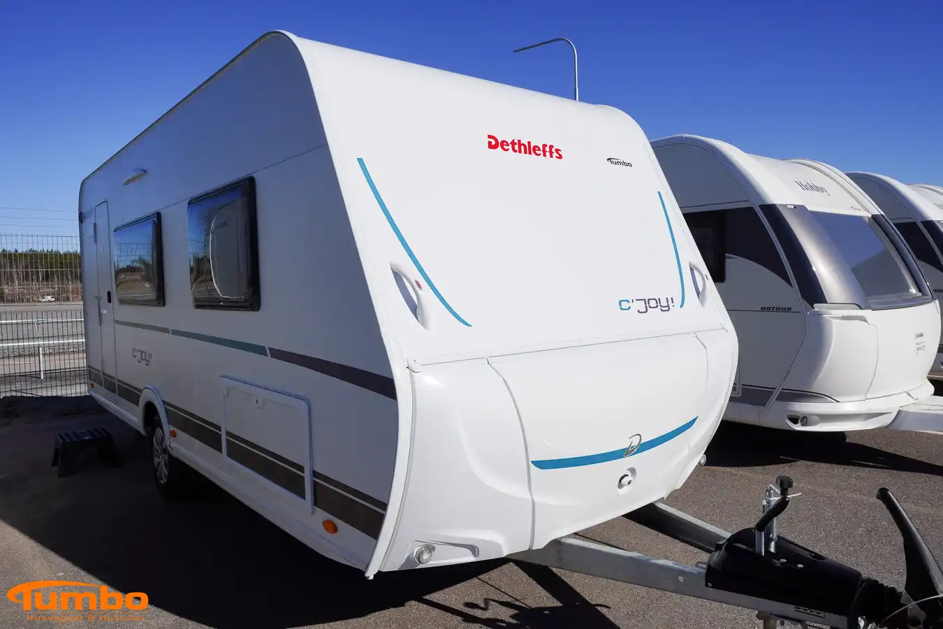 Dethleffs - c'joy 480 FSH Tumbo 60år — Dubbelsäng