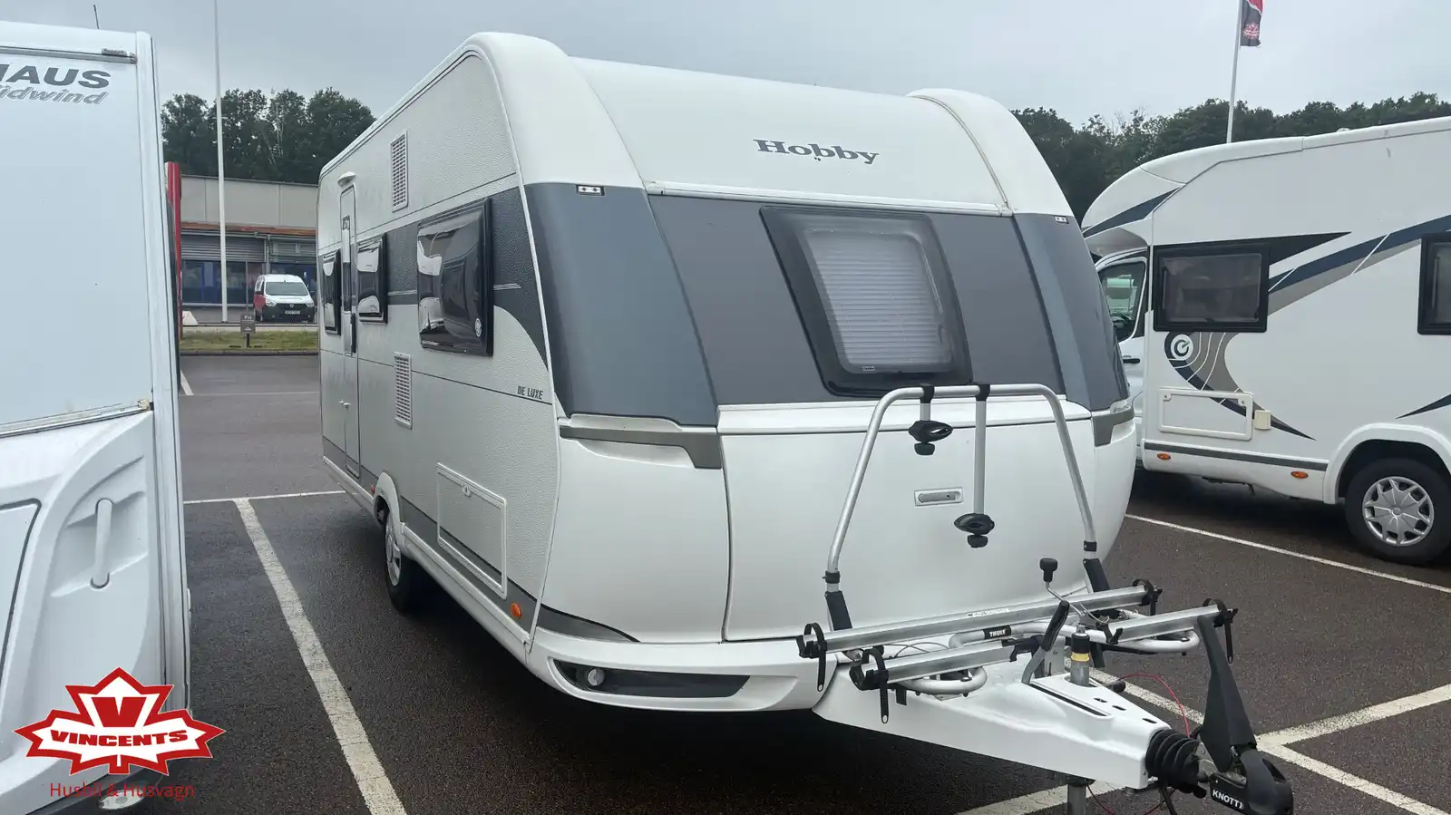 Hobby-495 UL DE LUXE *AC *Förtält *Truma-(2023) — Husvagn