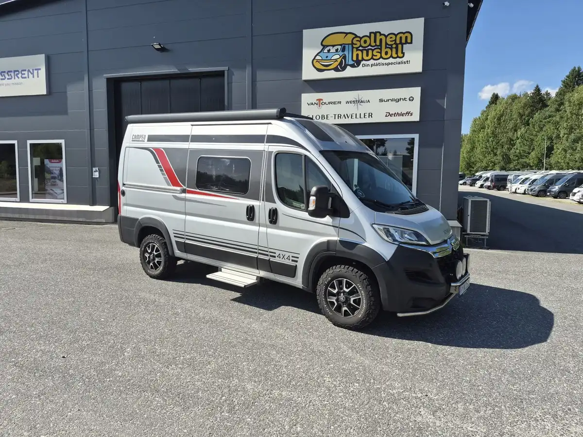 Bürstner Campeo 4x4 — Plåtis