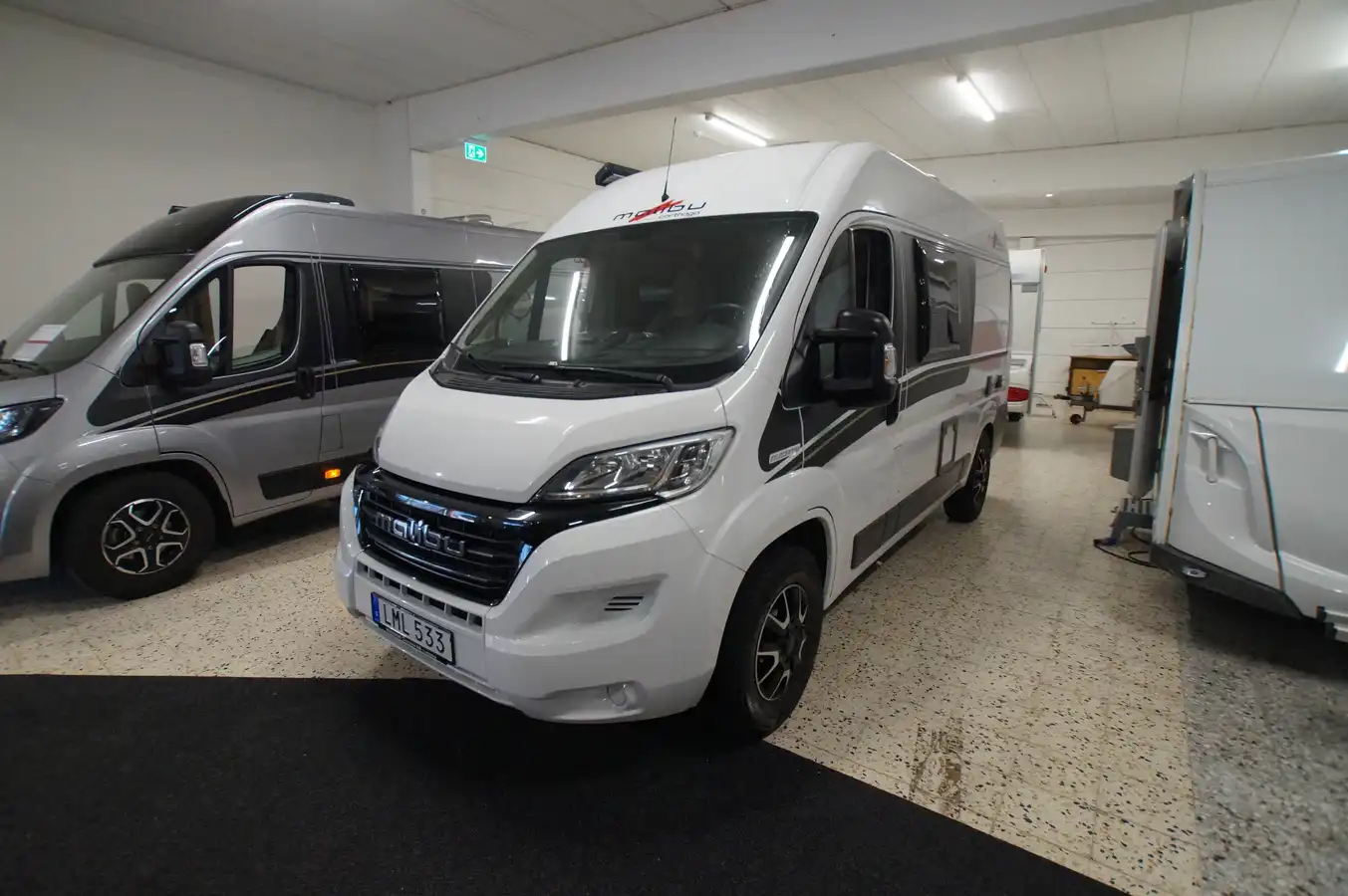 Malibu VAN 540 — Plåtis