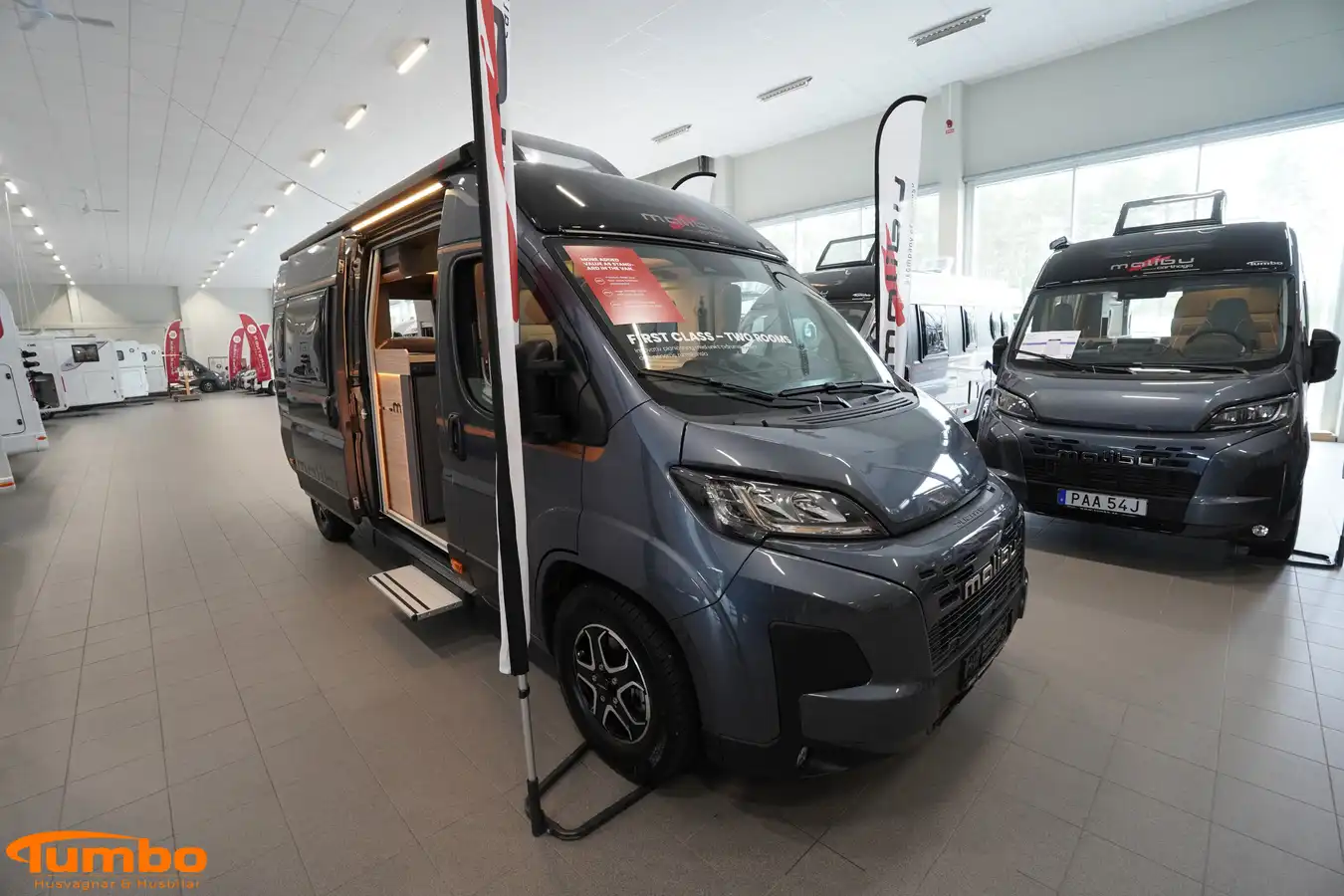 Malibu - 640 LE RB GT Skyview - first class two room, Dieselpanna, 4000kg — Plåtis