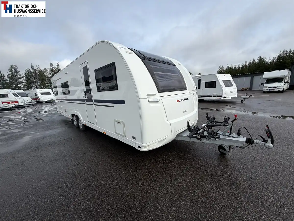 Adria ALPINA 753 UT Barnkammarvagn -19 — Husvagn
