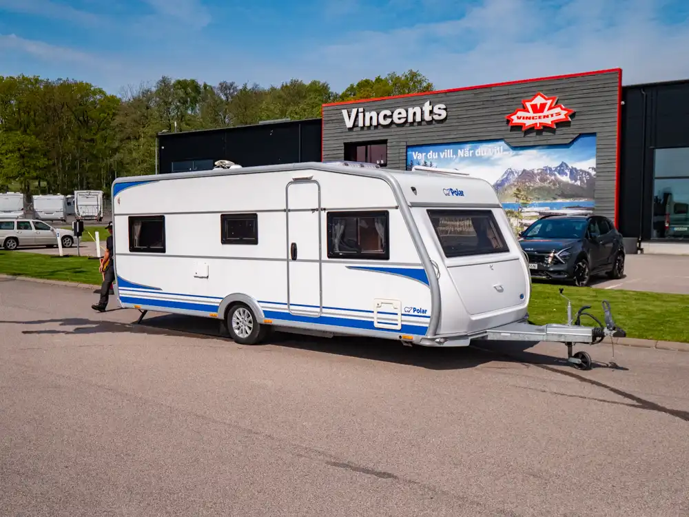 Polar-590 *ALDE *Långbäddar-(2015) — Husvagn