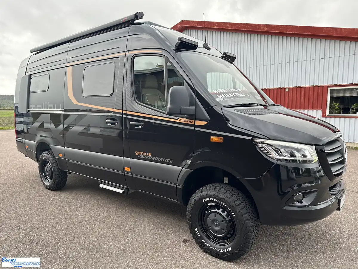 Malibu Genius Performance 4x4 641 LE — Plåtis
