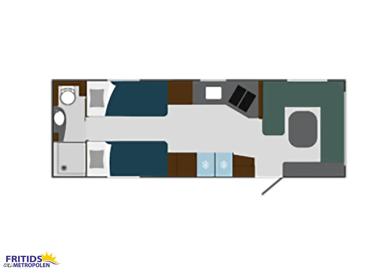 Polar Chimera 730 BSL — Husvagn