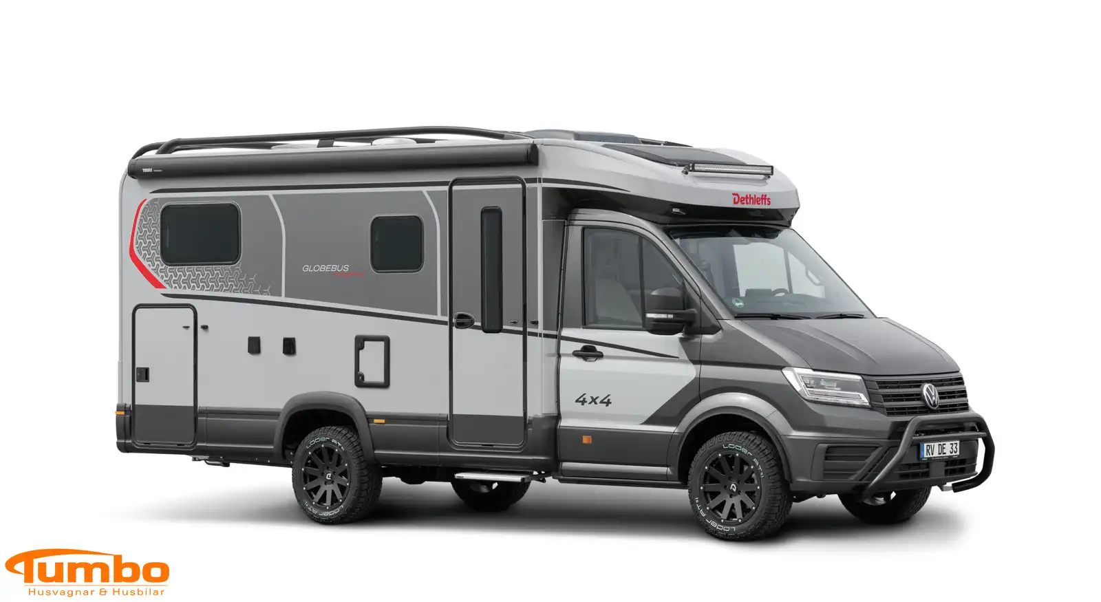 Dethleffs - Globebus Performance 4x4 Drag Diselvärme — Halvintegrerad