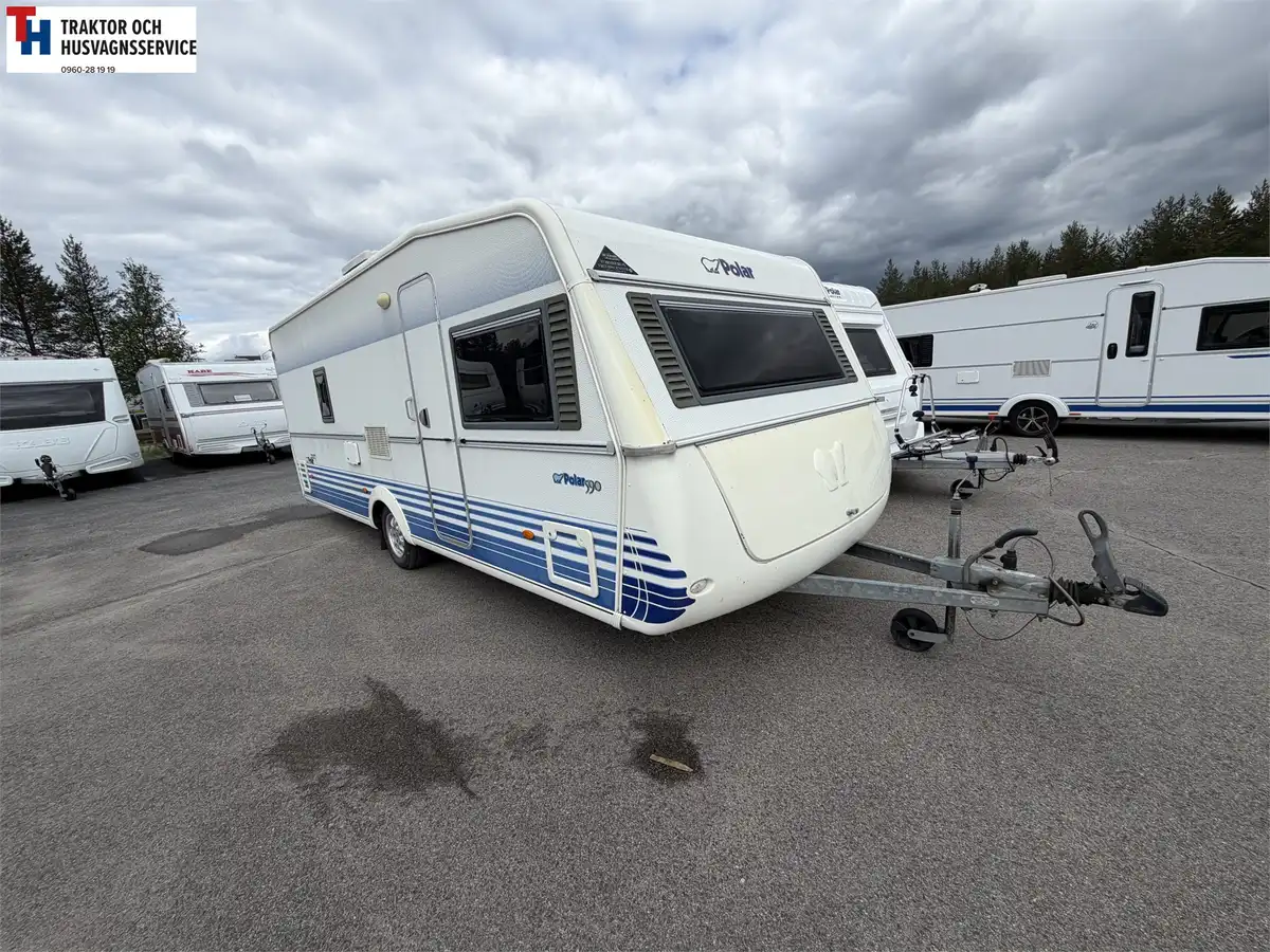 Polar 590 TR DB i mycket fint skick -07 — Husvagn