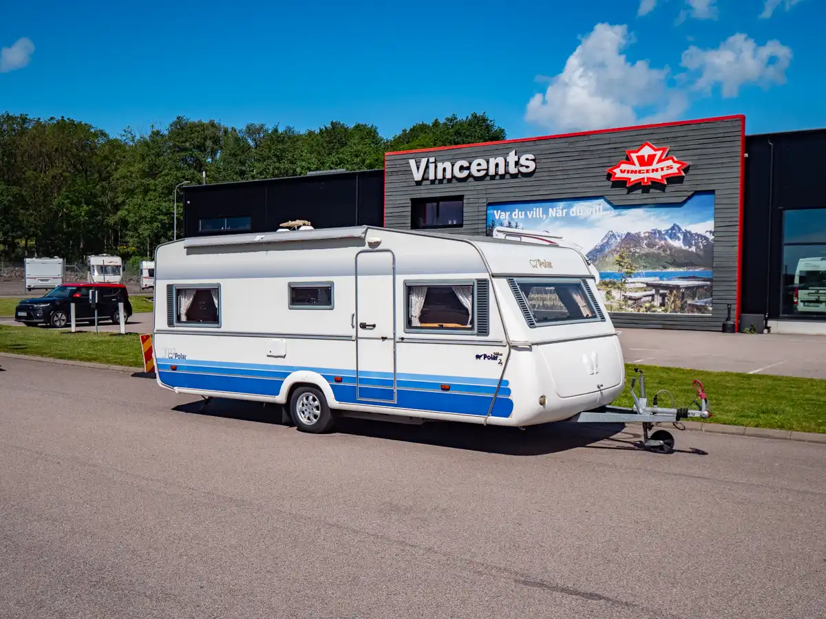 Polar-560 GS 2,5 *Långbäddar *ALDE *Förtält-(2003) — Husvagn