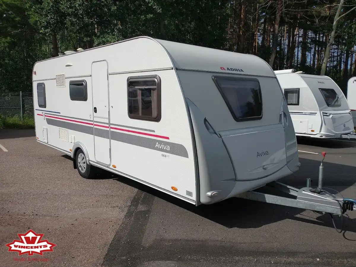 Adria-AVIVA 563 PT *Truma *Barnkammare *Förtält-(2015) — Husvagn