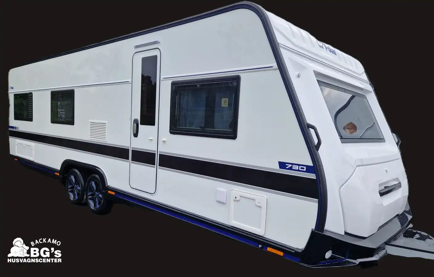 Polar Black Edition 730 FDCXA — Husvagn