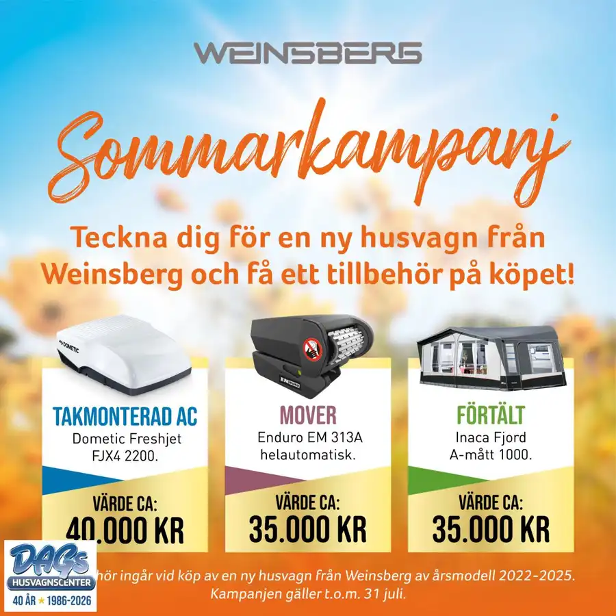 Weinsberg CaraOne 550 UK — Husvagn