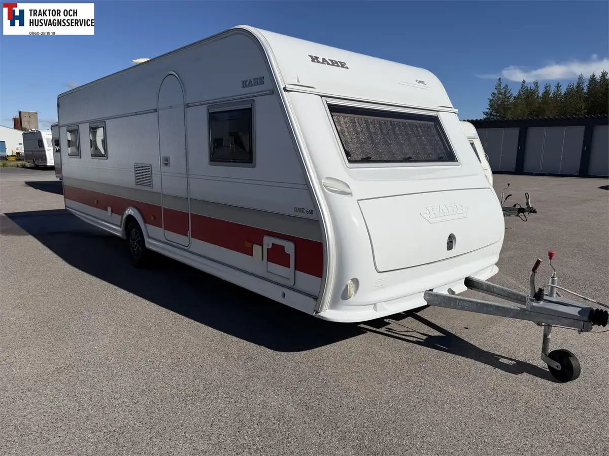 KABE CLASSIC 660 GDL KS Barnkammarvagn -19 — Husvagn