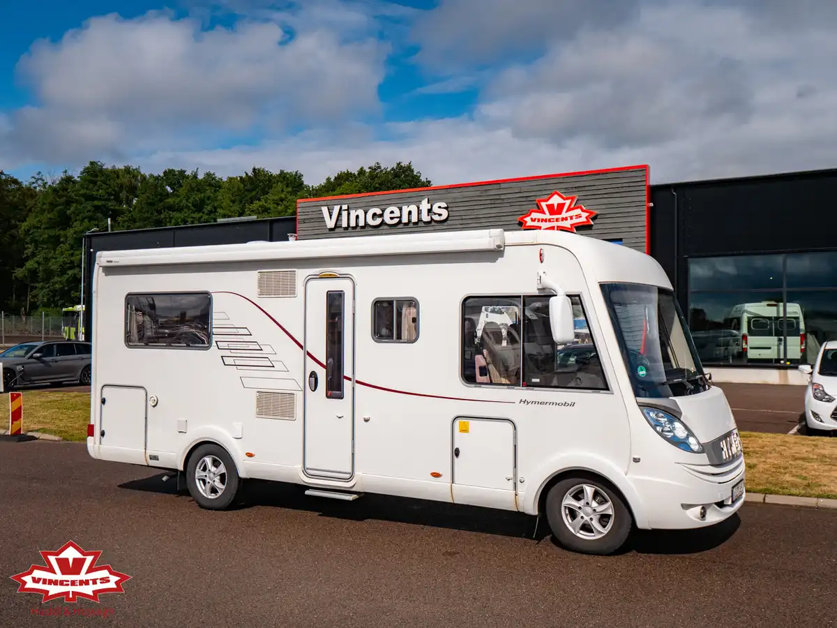 Hymer-B 598 *Queensbädd *Alde *KAMPANJ-(2012) — Helintegrerad