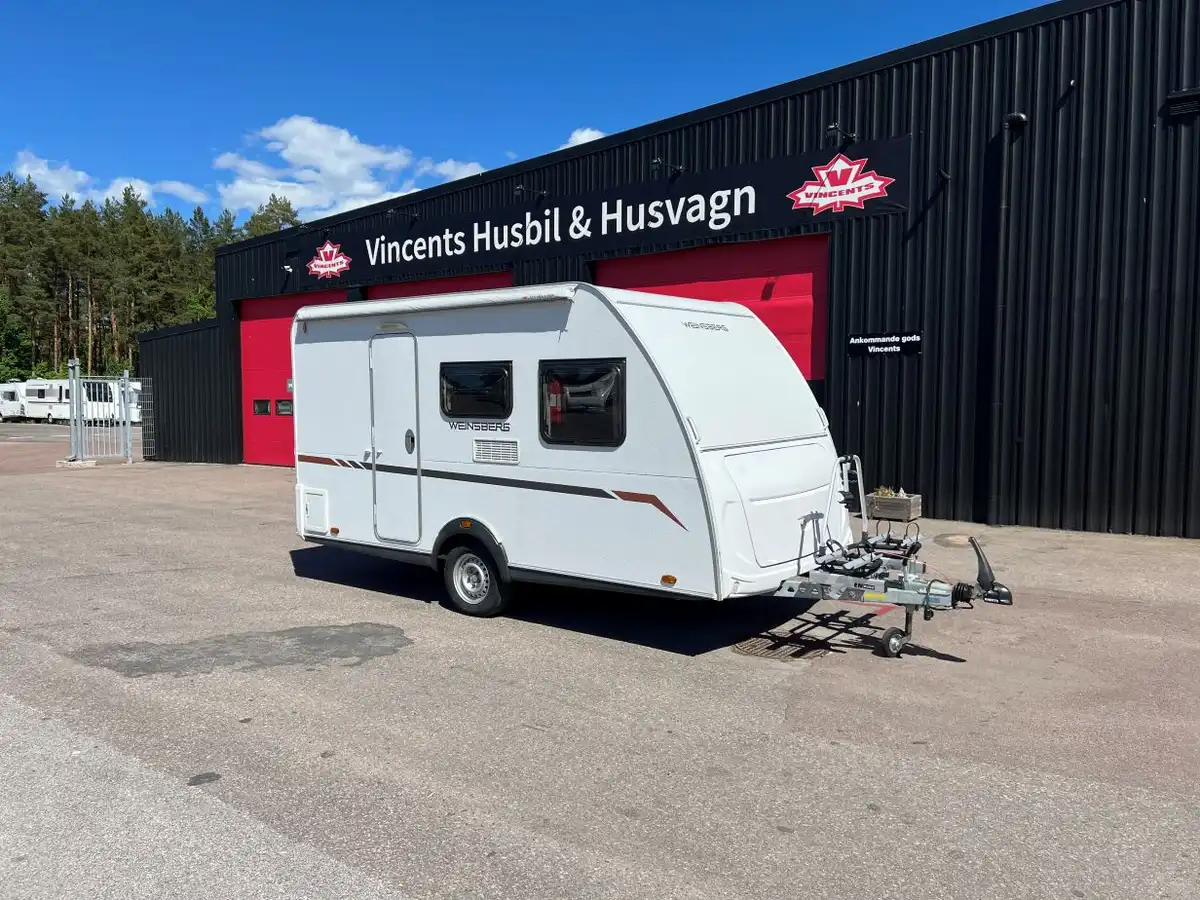 Weinsberg-CaraCito 390 *Elektrisk spis *Tvärbädd *Cykelställ-(2020) — Husvagn