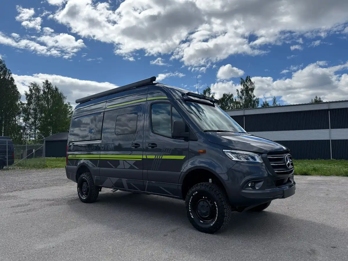 HYMER Grand Canyon S Crossover Facelift — Plåtis