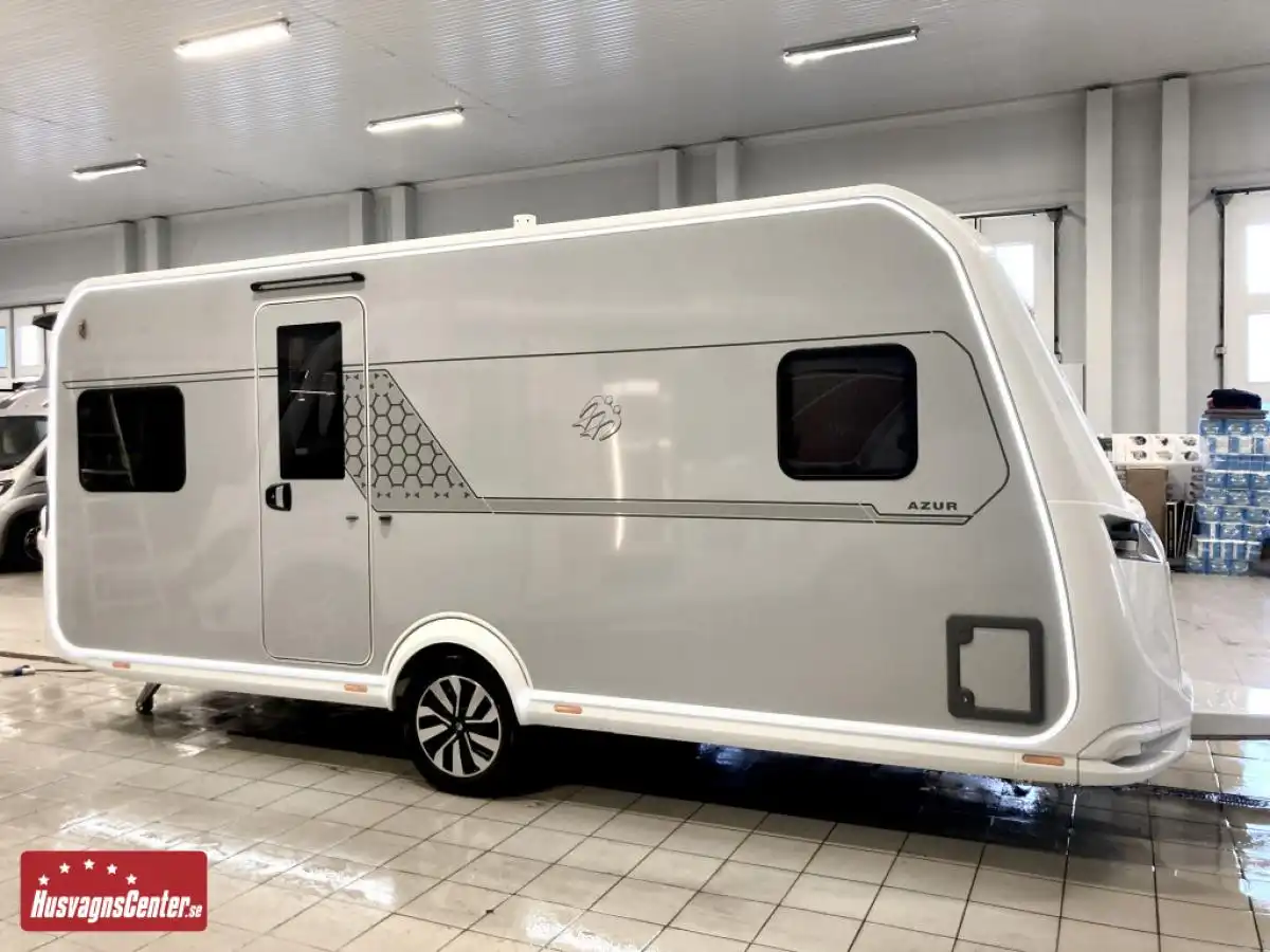 Knaus AZUR 500 FU — Dubbelsäng