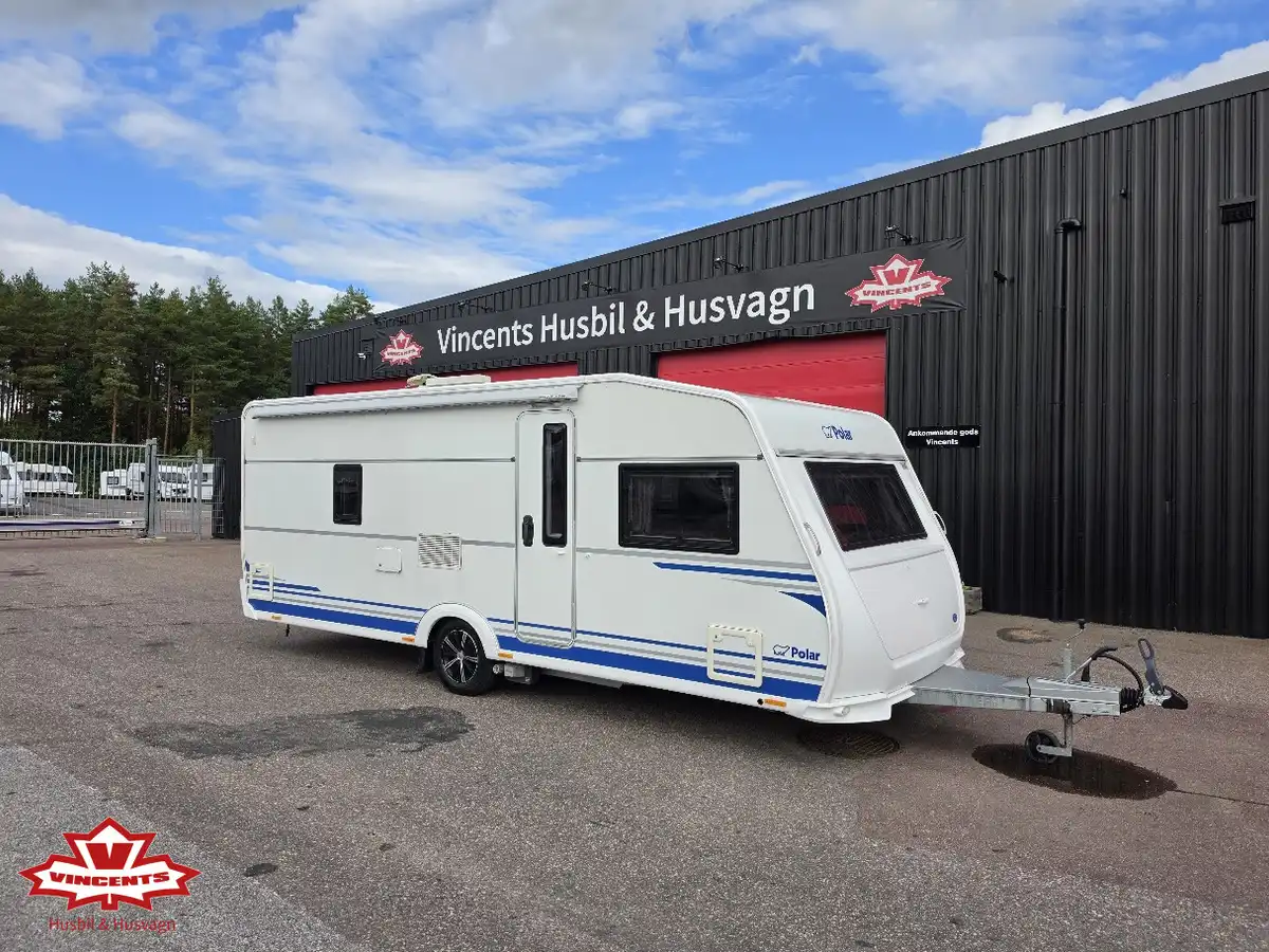 Polar-POLAR 590 *Mover *Förtält-(2016) — Husvagn