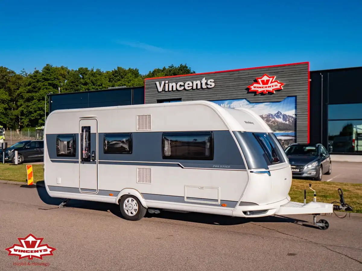 Hobby-495 UL PRESTIGE *Mover *Lufttält *Långbäddar-(2020) — Husvagn
