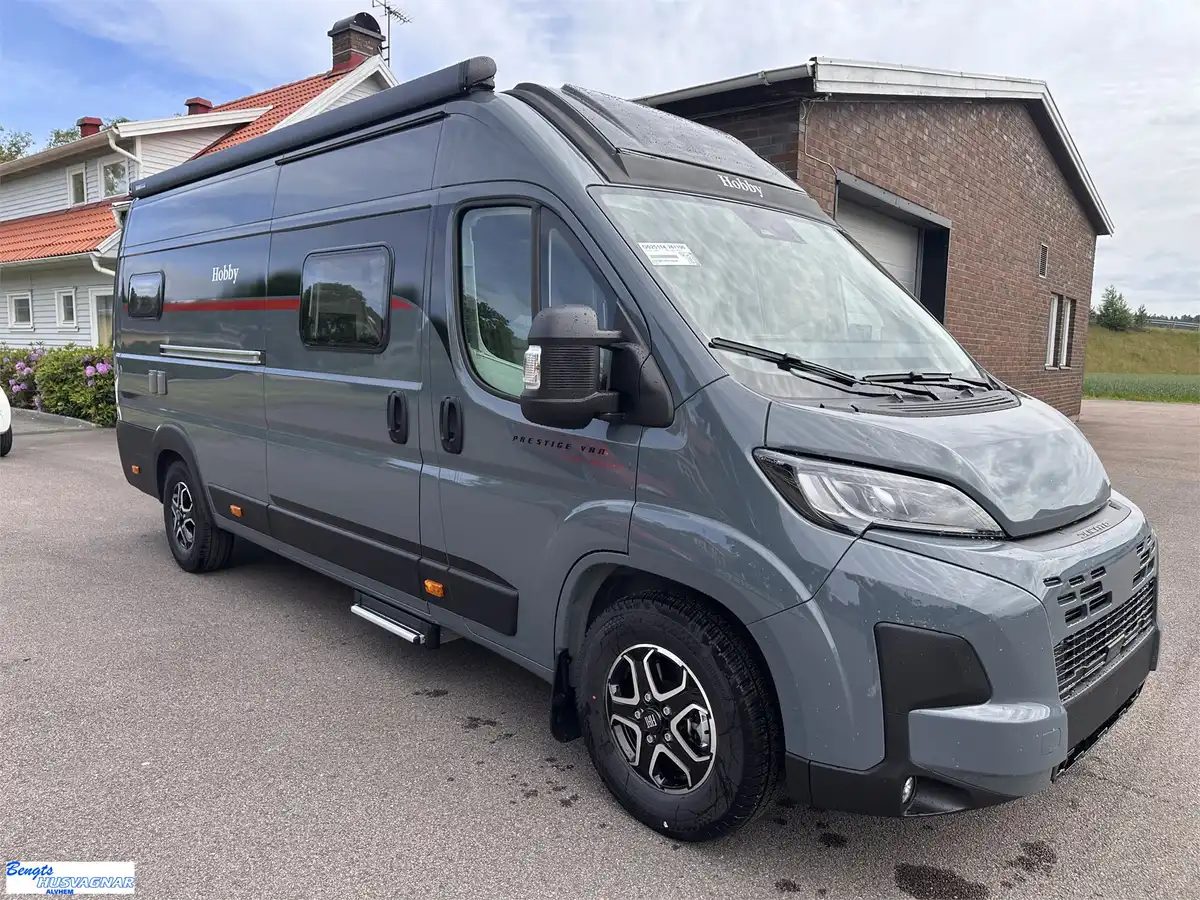 Hobby PRESTIGE VAN 640 ET — Plåtis