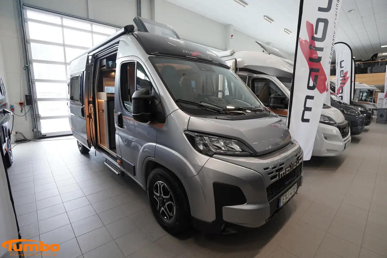Malibu - Van 640 LE RB first class – two rooms GT skyview - Dieselpanna - 4000kg — Plåtis