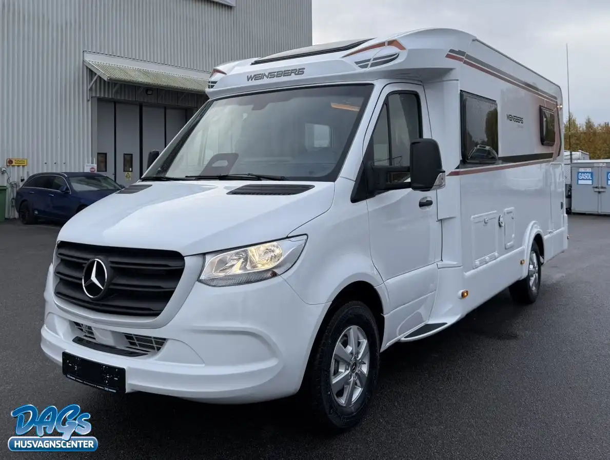Weinsberg 640 MEG CaraCompact EDITION [PEPPER] -Mercedes — Halvintegrerad