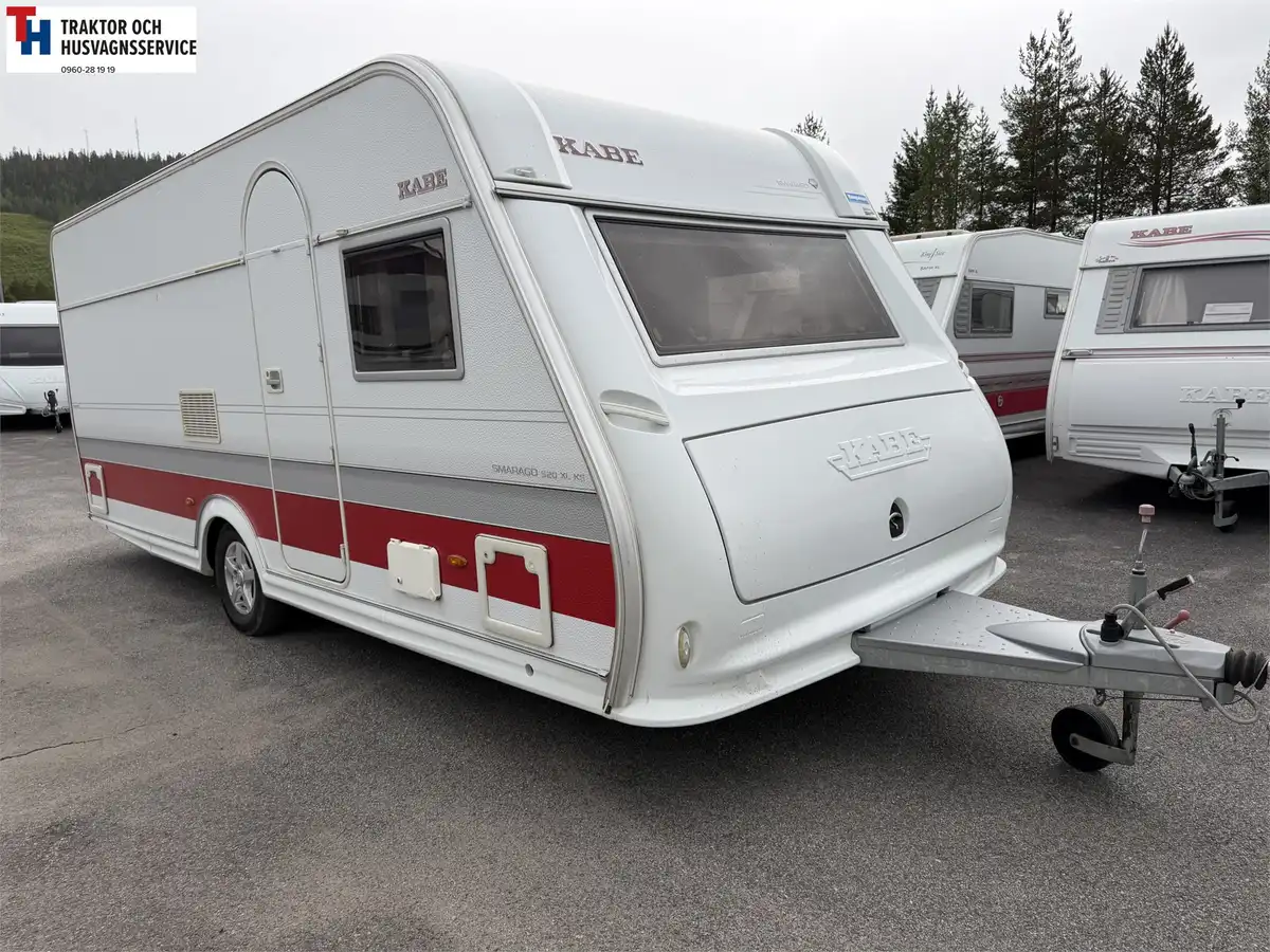 KABE SMARAGD XL KS med — Husvagn