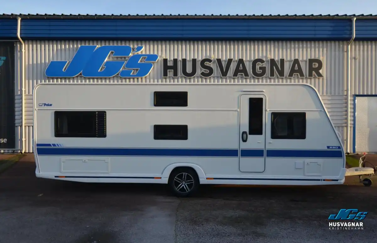 Polar Blueline 650 FDC RENKÖPSRABATT — Husvagn