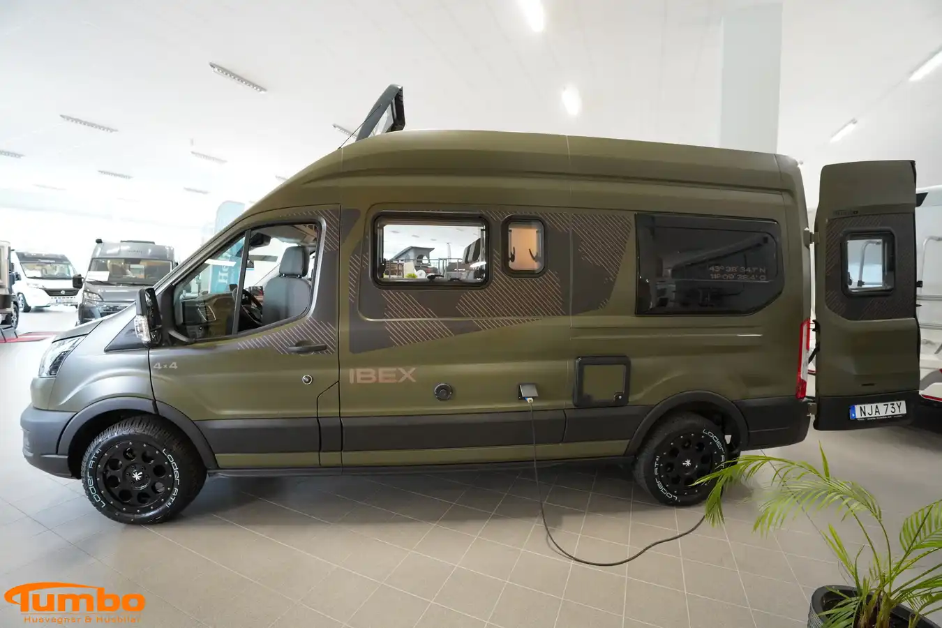 Sunlight - Ibex 603D 4x4 Green Trek dragkrok — Plåtis