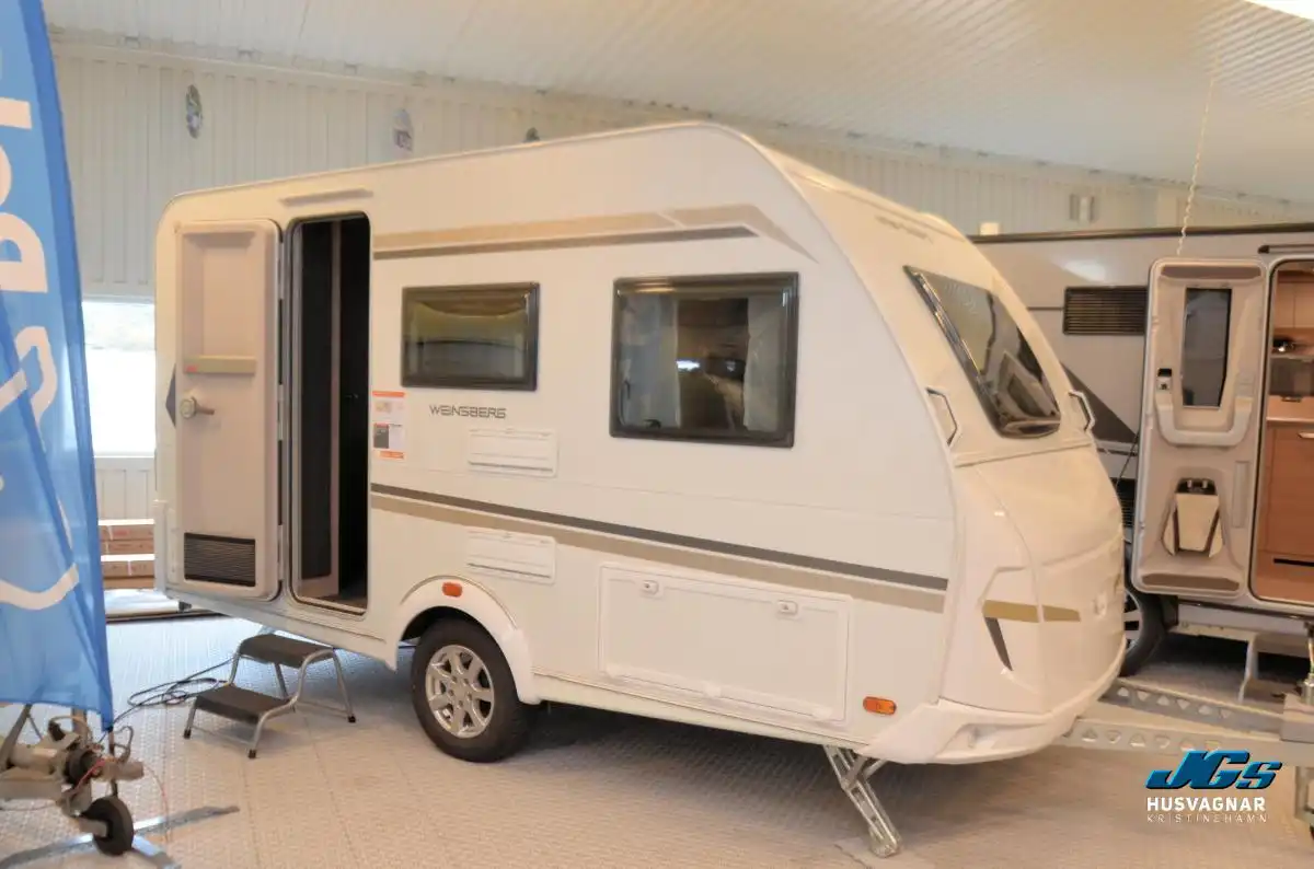 Weinsberg CaraOne 390 QD — Dubbelsäng