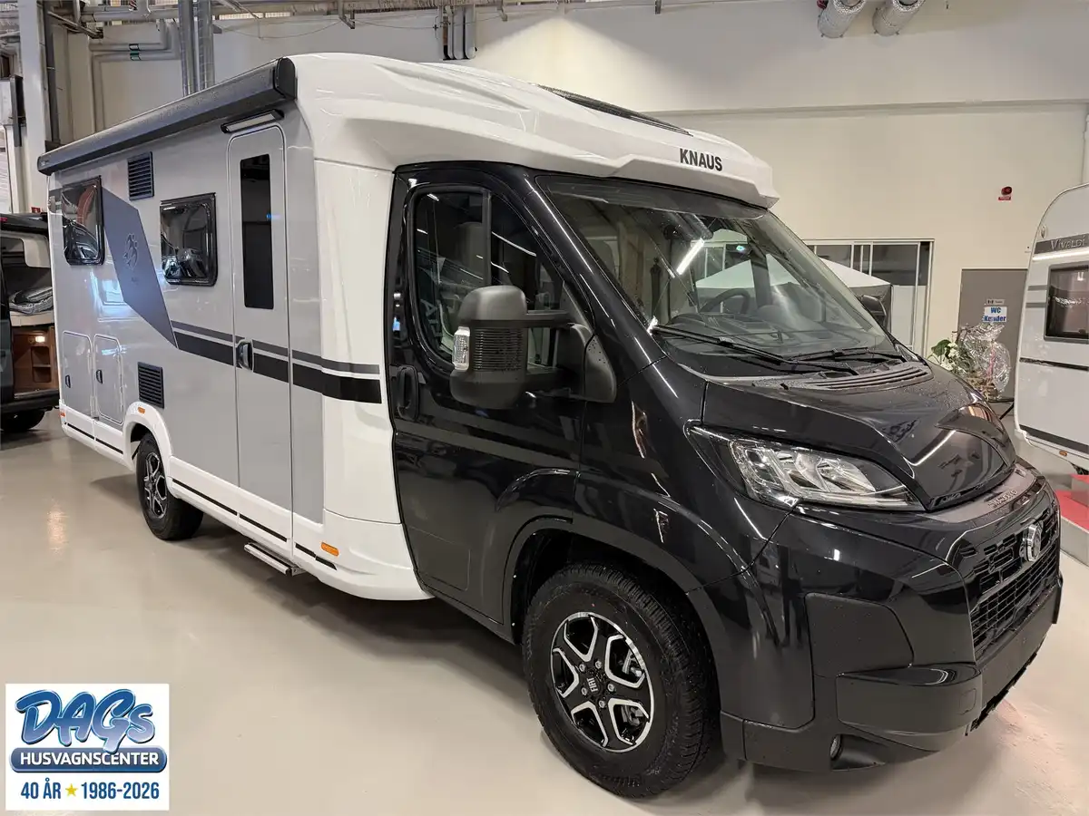 Knaus L!VE TI 650 MEG Black Selection — Halvintegrerad