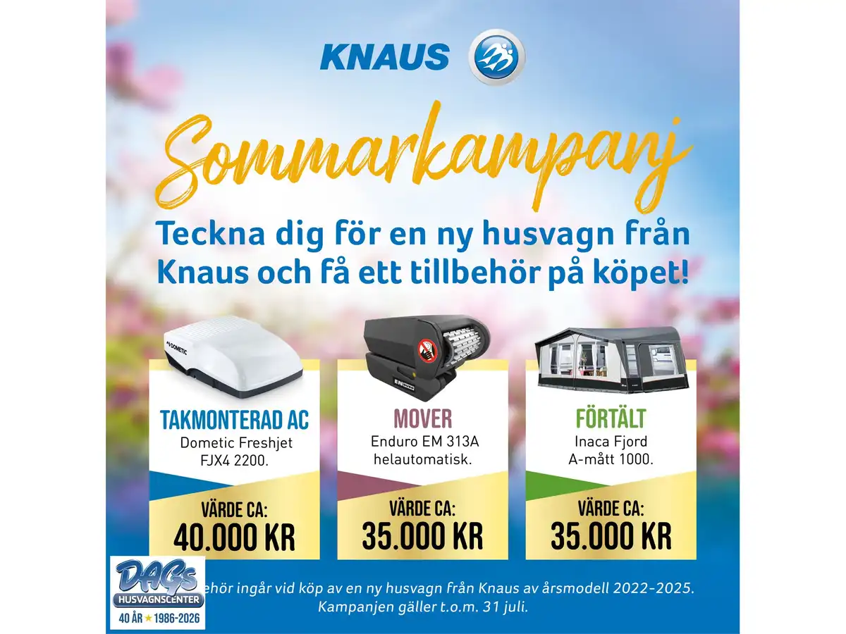 Knaus Sport 500 EU — Husvagn