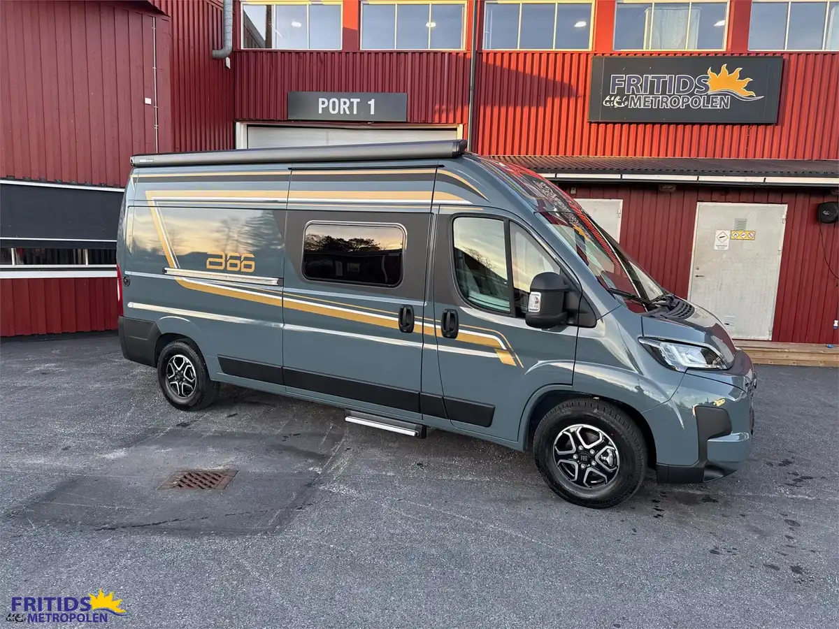 Bürstner B66 C 600 — Plåtis