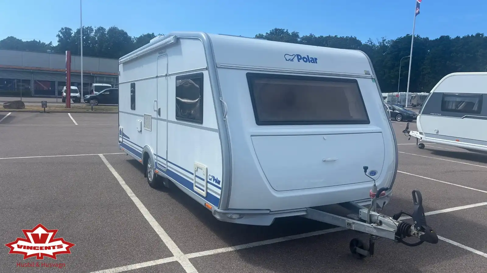 Polar-560 Jubileum *Dubbelbädd *Alde *Mover-(2014) — Husvagn