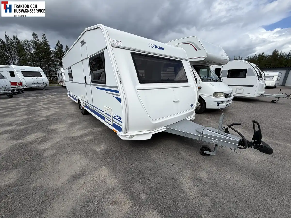 Polar 650 BR Barnrum med — Husvagn
