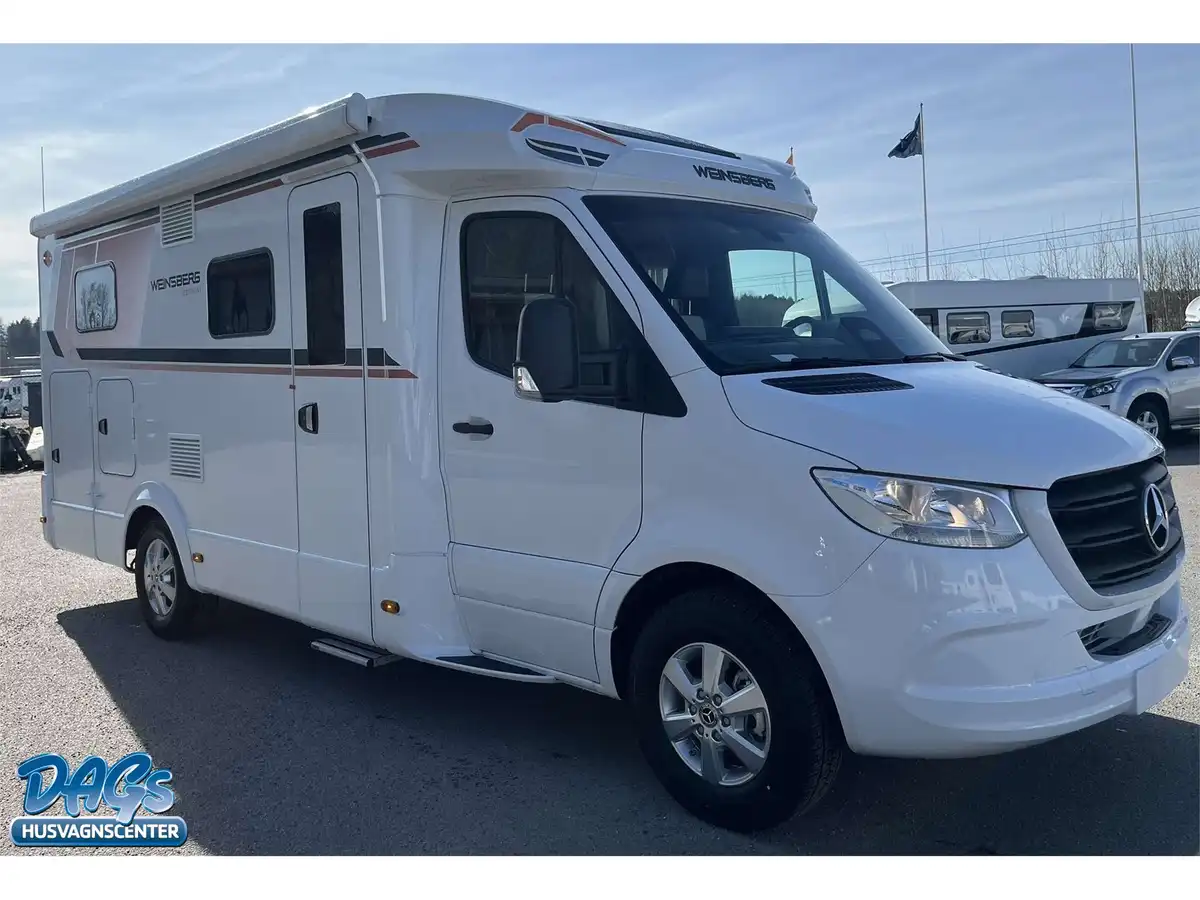 Weinsberg 640 MEG CaraCompact EDITION [PEPPER] -Mercedes — Halvintegrerad