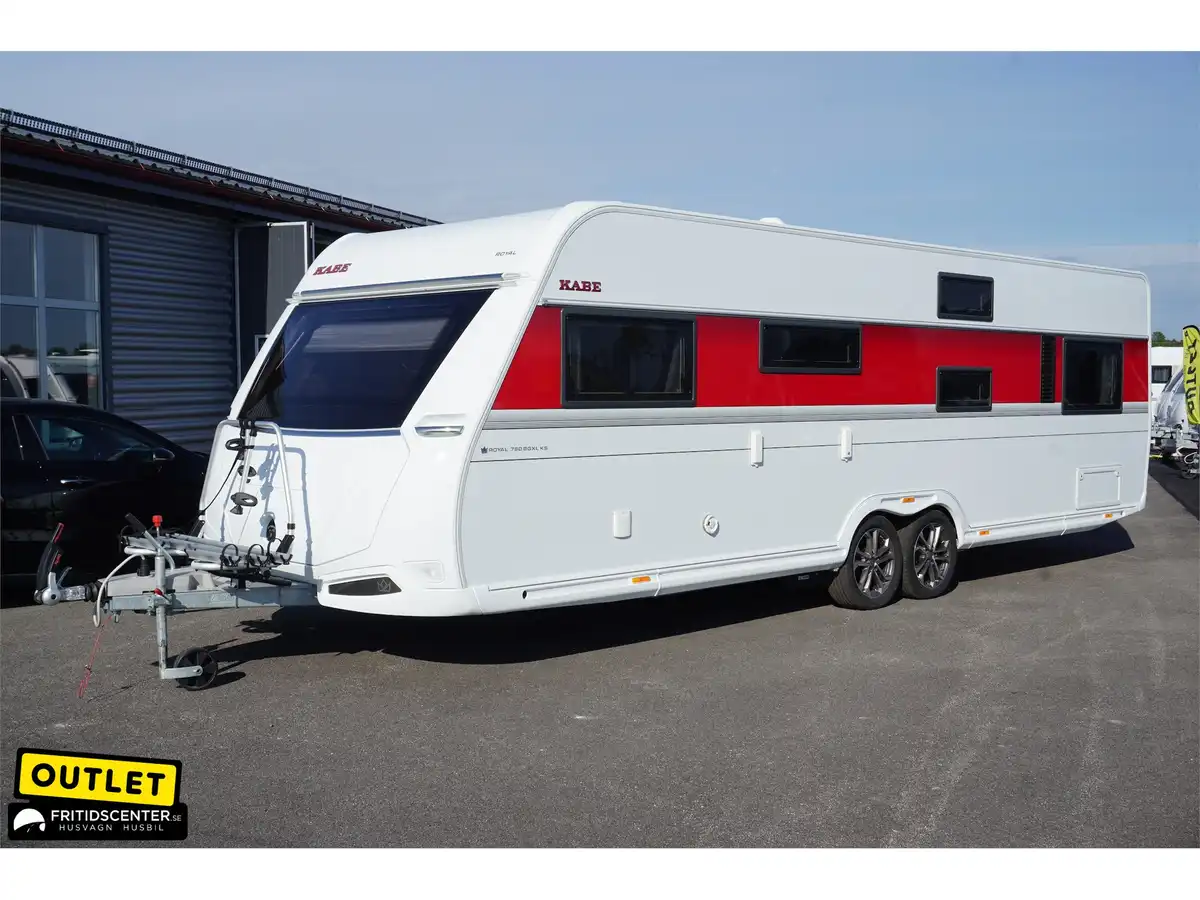 KABE ROYAL 780 BGXL KS — Husvagn