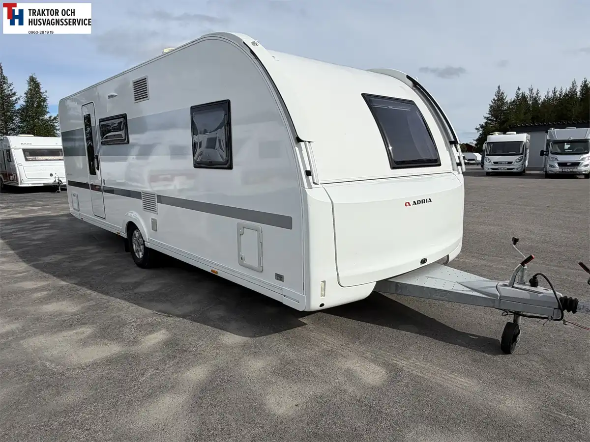 Adria ADORA 613 PK Barnkammarvagn -21 — Husvagn