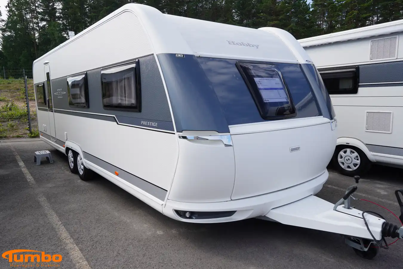 Hobby - 720 UKFE PRESTIGE Alde Förtält AC, — Husvagn