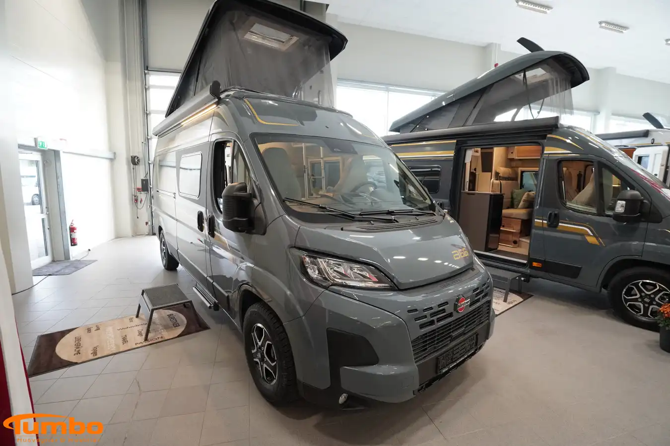 Bürstner - B66 Campeo C 600 Pop up Automat Dieselpanna — Plåtis