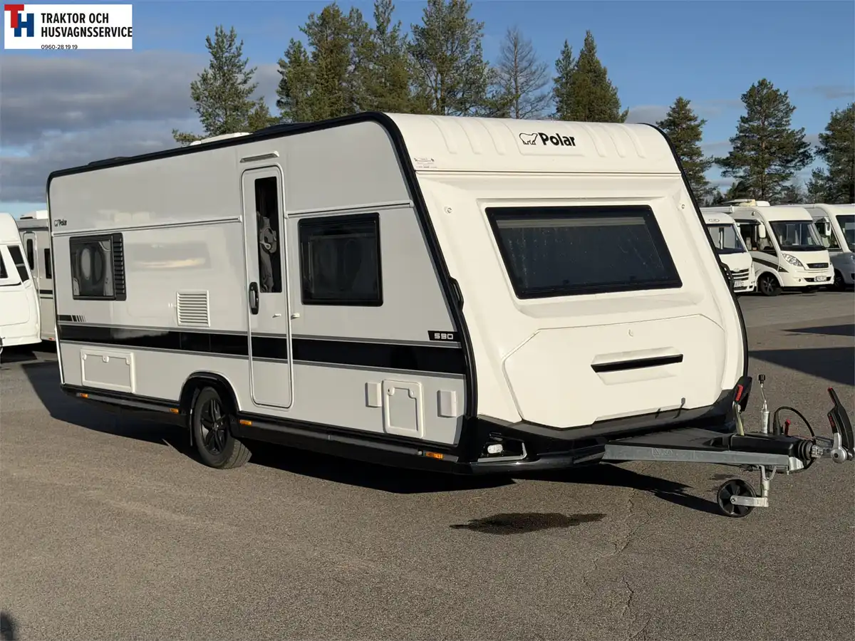 Polar Blackline 590 FD med — Fransk säng